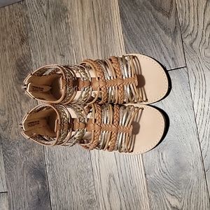 Girls size 1 sandal worn once